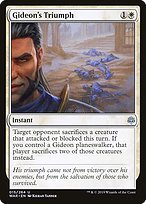 Glossy Finish War of the Spark Gideon's Triumph ( #15 )
