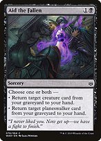 Glossy Finish War of the Spark Aid the Fallen ( #76 )