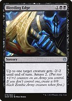 Glossy Finish War of the Spark Bleeding Edge ( #78 )