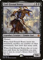 Glossy Finish War of the Spark God-Eternal Bontu ( #92 )
