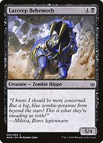 Glossy Finish War of the Spark Lazotep Behemoth ( #95 )
