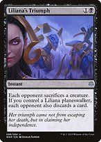 Glossy Finish War of the Spark Liliana's Triumph ( #98 )