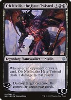 Glossy Finish War of the Spark Ob Nixilis, the Hate-Twisted ( #100 )