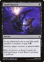 Glossy Finish War of the Spark Spark Harvest ( #105 )