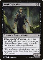 Glossy Finish War of the Spark Vraska's Finisher ( #112 )