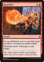Glossy Finish War of the Spark Heartfire ( #131 )