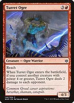 Glossy Finish War of the Spark Turret Ogre ( #148 )