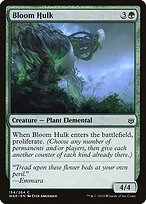 Glossy Finish War of the Spark Bloom Hulk ( #154 )