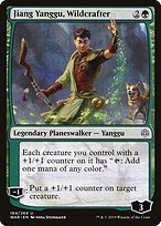 Glossy Finish War of the Spark Jiang Yanggu, Wildcrafter ( #164 )