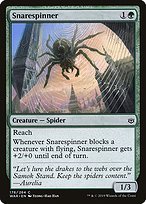 Glossy Finish War of the Spark Snarespinner ( #176 )