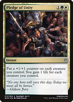 Glossy Finish War of the Spark Pledge of Unity ( #210 )