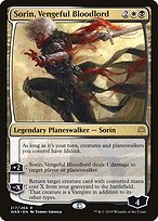 Glossy Finish War of the Spark Sorin, Vengeful Bloodlord ( #217 )