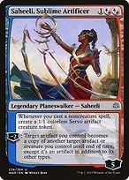 Glossy Finish War of the Spark Saheeli, Sublime Artificer ( #234 )