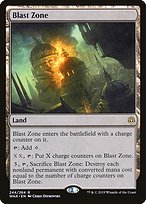 Glossy Finish War of the Spark Blast Zone ( #244 )