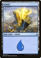 Glossy Finish War of the Spark Island ( #255 )