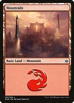 Glossy Finish War of the Spark Mountain ( #260 )