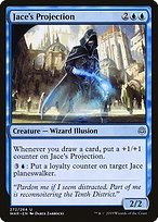 Glossy Finish War of the Spark Jace's Projection ( #272 )