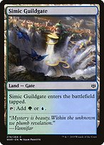 Glossy Finish War of the Spark Simic Guildgate ( #274 )