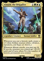 Matte Finish Doctor Who Alistair, the Brigadier ( #112 )
