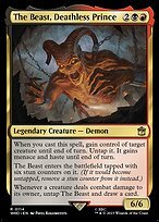 Matte Finish Doctor Who The Beast, Deathless Prince ( #114 )