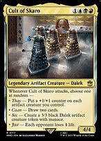 Matte Finish Doctor Who Cult of Skaro ( #117 )