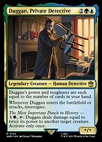 Matte Finish Doctor Who Duggan, Private Detective ( #123 )