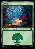 Matte Finish Doctor Who Forest ( #205 )