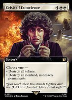 Matte Finish Doctor Who Crisis of Conscience ( #337 )