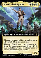 Matte Finish Doctor Who Alistair, the Brigadier ( #401 )