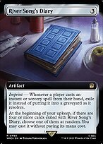 Matte Finish Doctor Who River Song's Diary ( #460 )