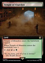 Matte Finish Doctor Who Temple of Abandon ( #523 )
