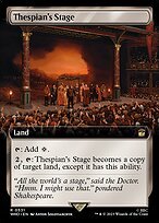Matte Finish Doctor Who Thespian's Stage ( #531 )