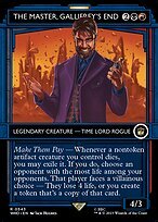 Matte Finish Doctor Who The Master, Gallifrey's End ( #543 )