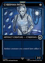 Matte Finish Doctor Who Cyberman Patrol ( #550 )