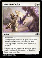 Matte Finish Wilds of Eldraine Moment of Valor ( #20 )