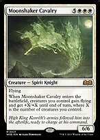Matte Finish Wilds of Eldraine Moonshaker Cavalry ( #21 )