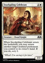 Matte Finish Wilds of Eldraine Stockpiling Celebrant ( #32 )