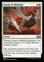 Matte Finish Wilds of Eldraine Stroke of Midnight ( #33 )