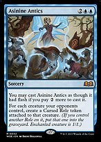 Matte Finish Wilds of Eldraine Asinine Antics ( #42 )