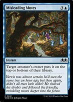 Matte Finish Wilds of Eldraine Misleading Motes ( #61 )