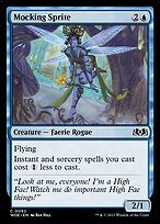 Matte Finish Wilds of Eldraine Mocking Sprite ( #62 )