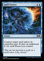 Matte Finish Wilds of Eldraine Spell Stutter ( #69 )