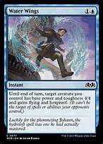 Matte Finish Wilds of Eldraine Water Wings ( #77 )