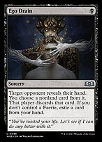 Matte Finish Wilds of Eldraine Ego Drain ( #86 )