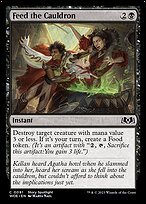 Matte Finish Wilds of Eldraine Feed the Cauldron ( #91 )