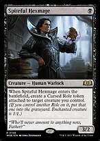 Matte Finish Wilds of Eldraine Spiteful Hexmage ( #108 )