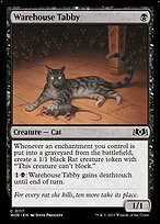 Matte Finish Wilds of Eldraine Warehouse Tabby ( #117 )