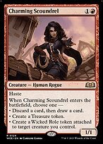 Matte Finish Wilds of Eldraine Charming Scoundrel ( #124 )