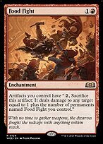 Matte Finish Wilds of Eldraine Food Fight ( #129 )