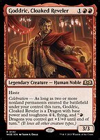 Matte Finish Wilds of Eldraine Goddric, Cloaked Reveler ( #132 )